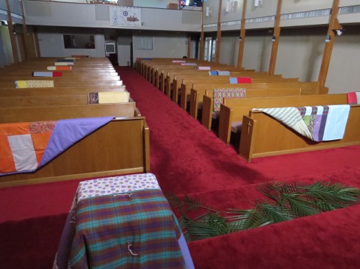 Palm Sunday 2015 Quilt from front
