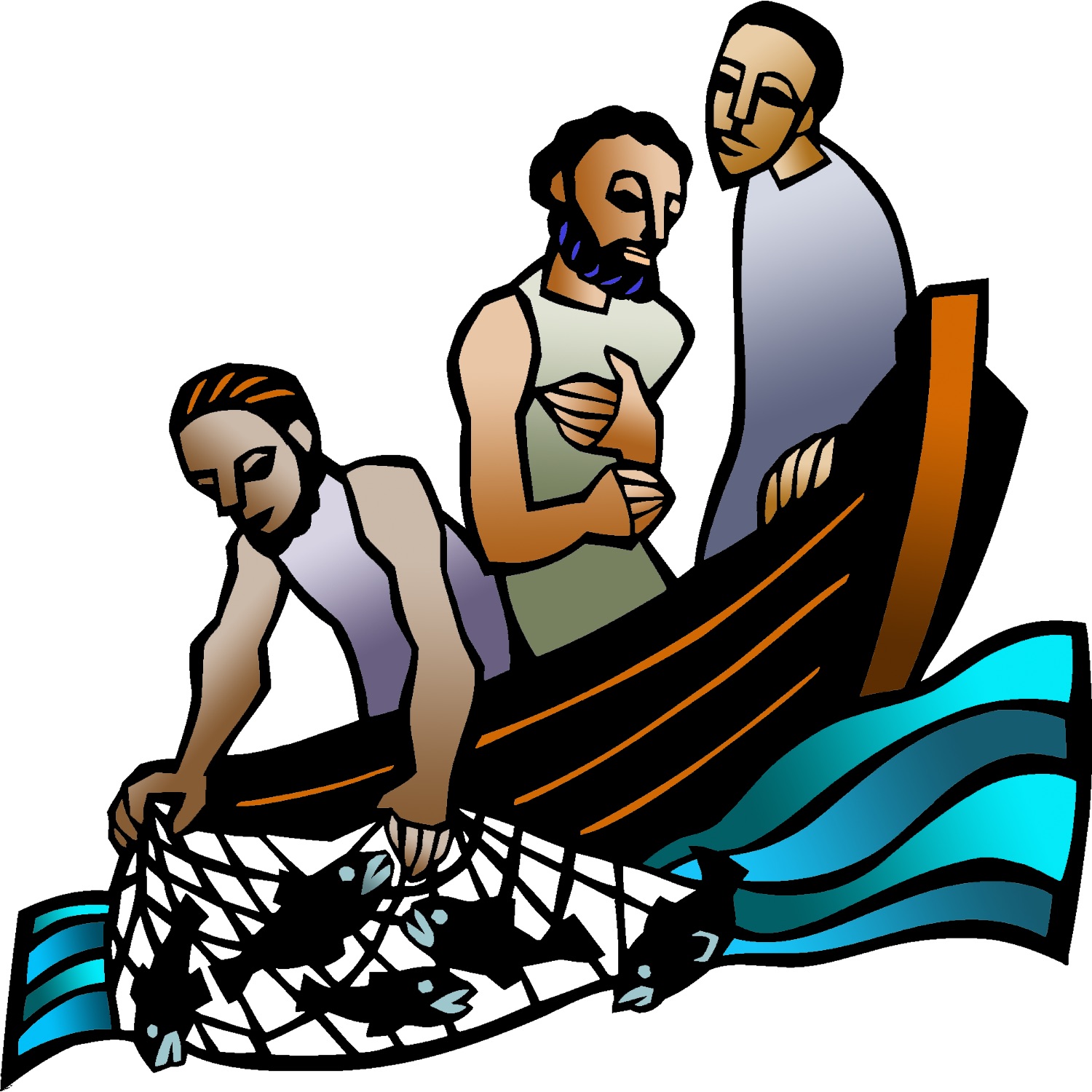 Peter Jesus Fish Luke 5